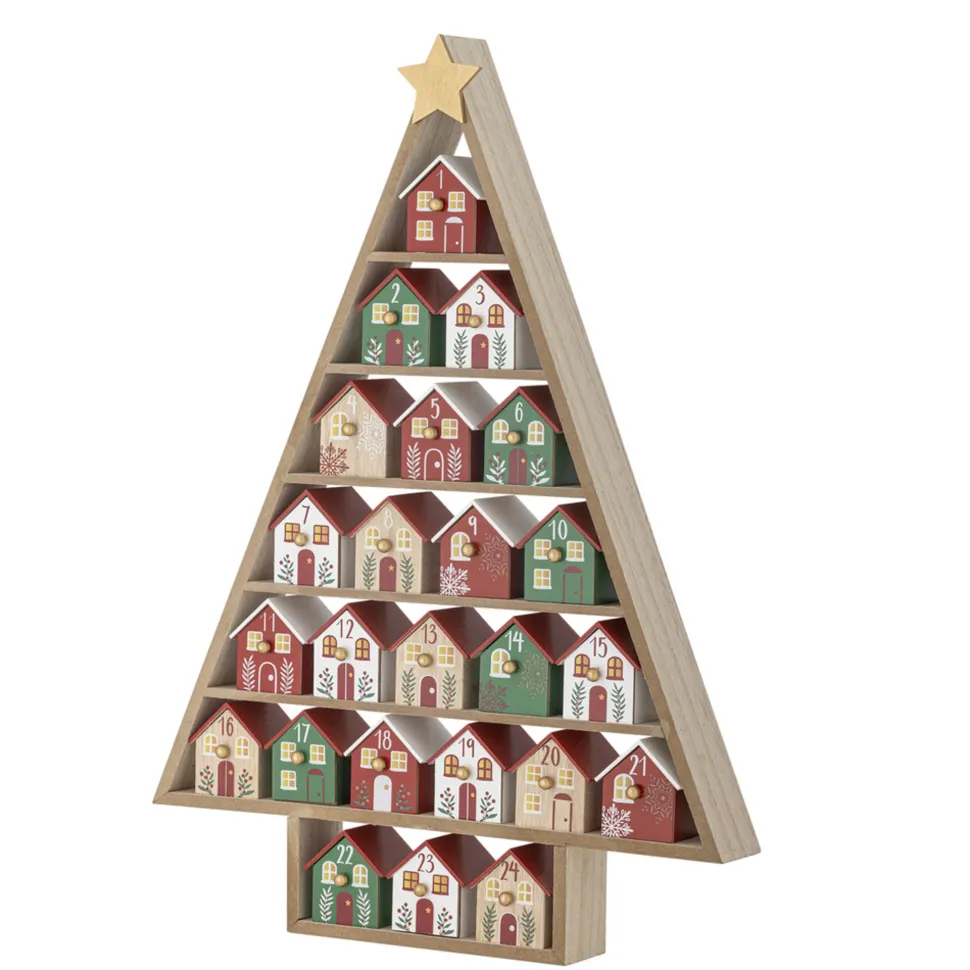 Bloomingville Adventskalender Calvin Tannenbaum-Form