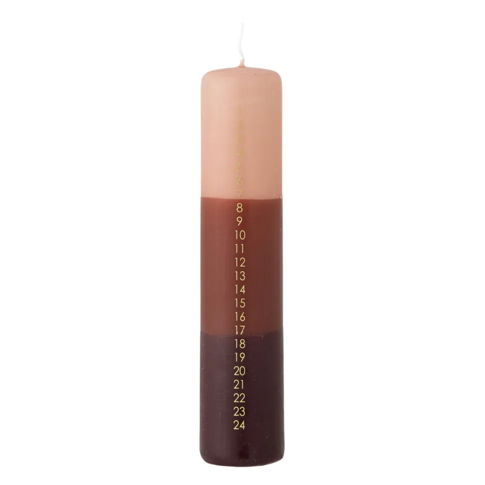 Bloomingville Adventskerze Dip Dye Kerze 1-24
