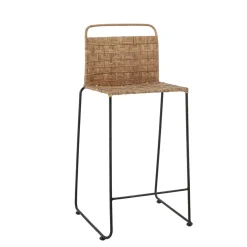 Bloomingville Barhocker Gunnel aus Rattan