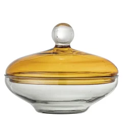 Bloomingville Behälter Danni flach aus Glas