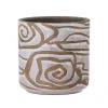 Bloomingville Blumentopf Lija mit abstraktem Muster