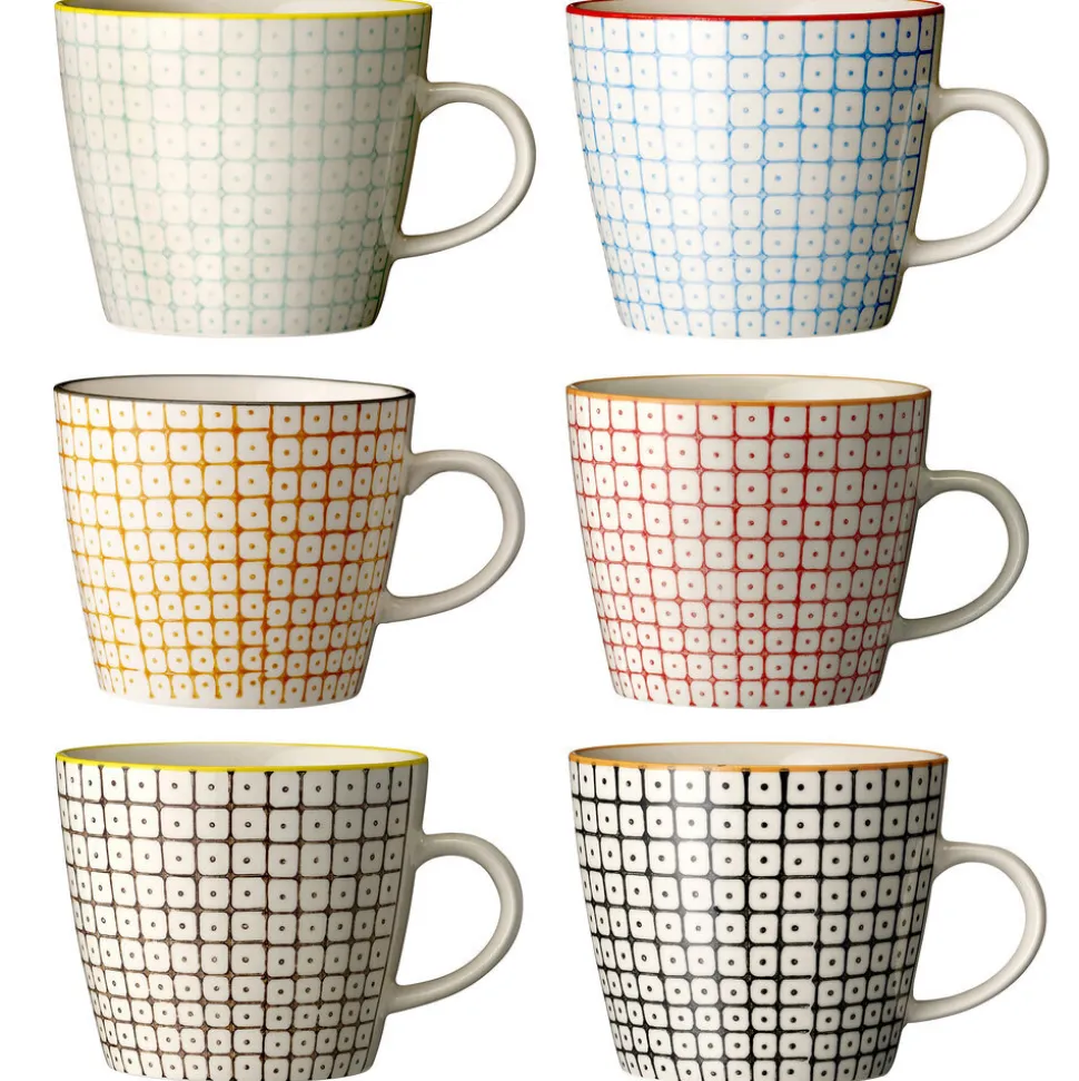 Bloomingville Carla Becher mit Henkel 6er