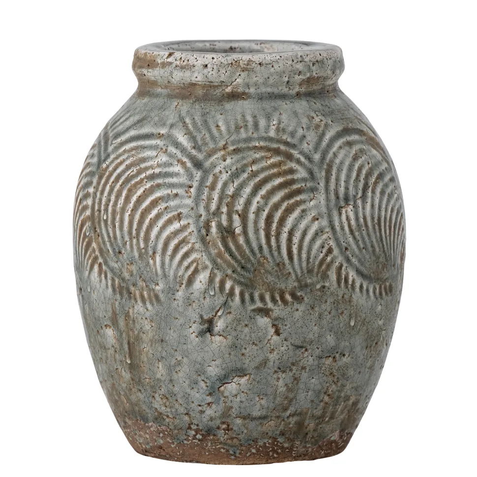 Bloomingville Damian Deko-Vase, Terrakotta