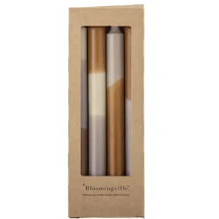 Bloomingville Dip Dye Stabkerzen, 4er