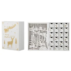 Bloomingville Elimar Adventskalender mit Licht