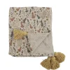 Bloomingville Filipa Decke, Recycelte Baumwolle