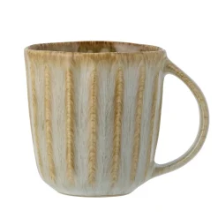 Bloomingville Fleur Becher, Natur, Steingut