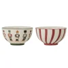 Bloomingville Jolly Schalen, Weihnachten, 2er Set