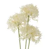 Bloomingville Künstlicher Allium Stiel Weiß, Kunstblume