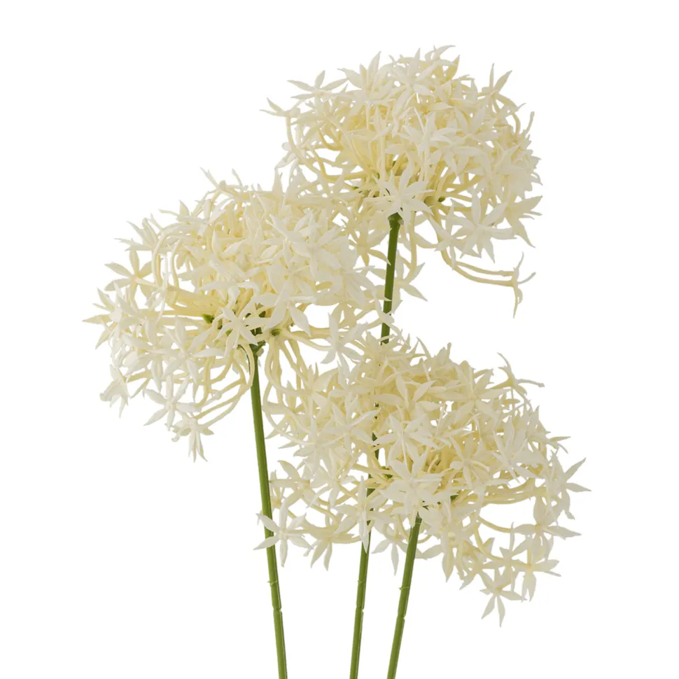 Bloomingville Künstlicher Allium Stiel Weiß, Kunstblume