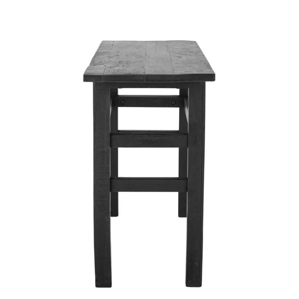 Bloomingville Konsolentisch Riber, Schwarz, Recyceltes Holz