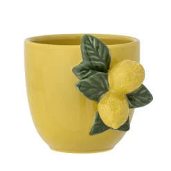 Bloomingville Limone Tasse, Gelb, Steingut
