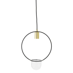 Bloomingville Pendellampe Caralina mit Blumentopf