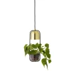 Bloomingville Pendellampe Gullak mit Blumentopf