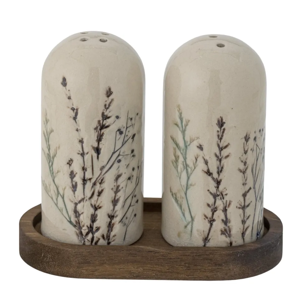 Bloomingville Salz und Pfefferset Bea aus Steingut
