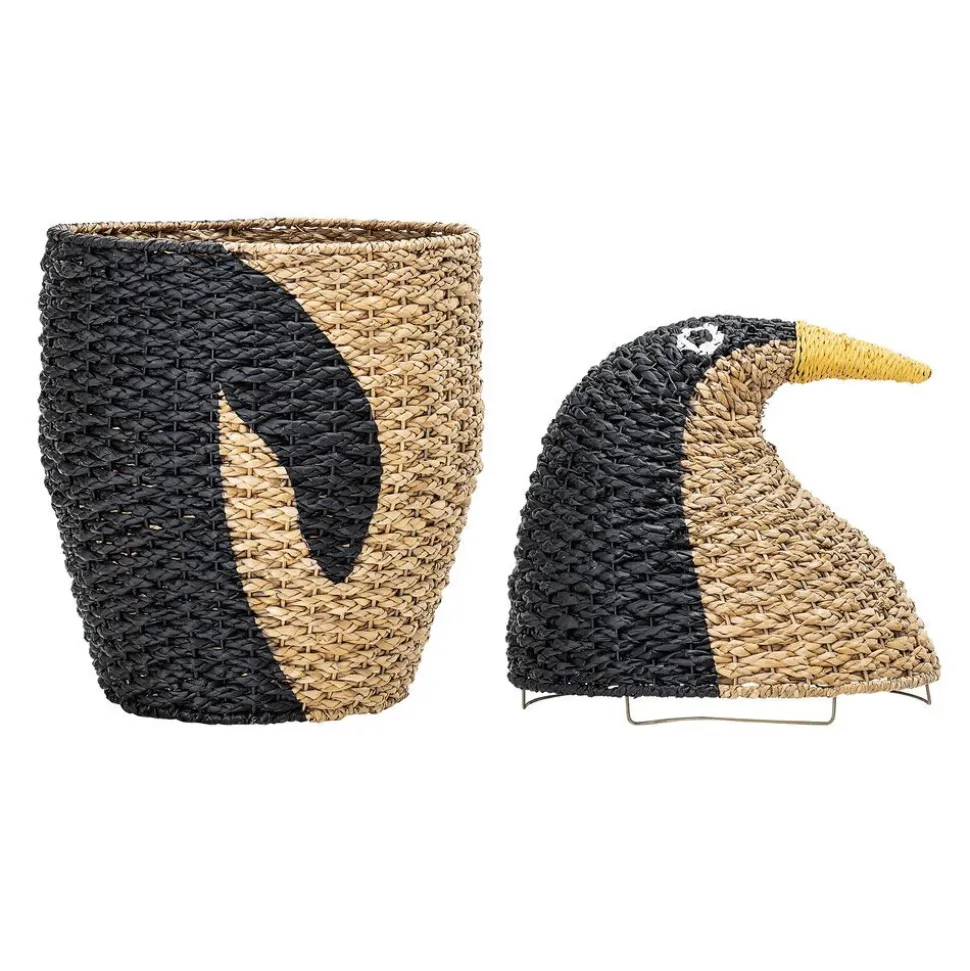 Bloomingville Spielzeug Korb Pinguin Tazia
