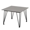 Bloomingville Tisch Mundo mit Betonplatte