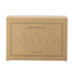 Bloomingville Vasen Maien aus Steingut, 7er