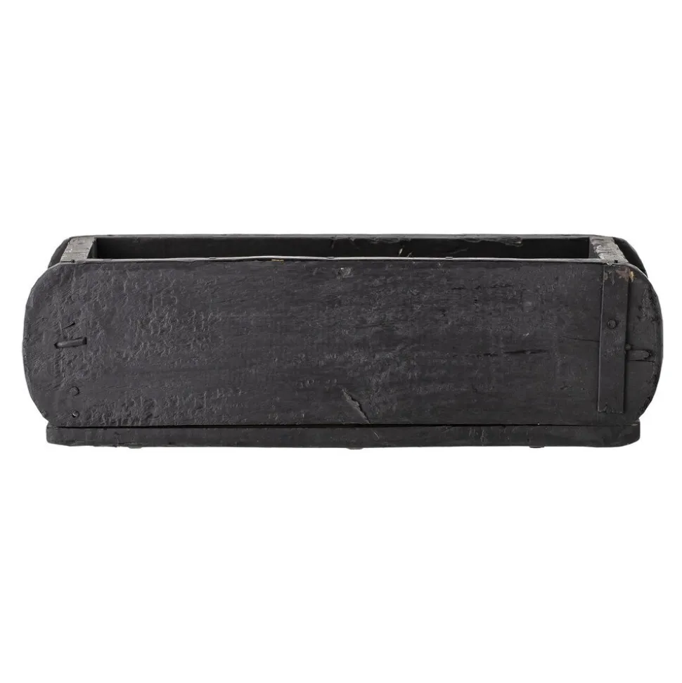 Bloomingville Ziegelform Black Box recyceltes Holz