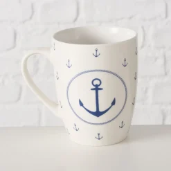Boltze Becher Büsum mit Anker, 2er-Set