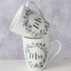 Boltze Becher Eukana Mr und Mrs, 2-teilig
