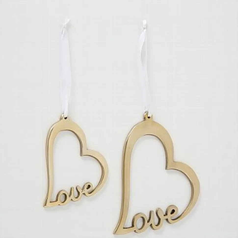 Boltze Dekoanhänger Love 2er Set