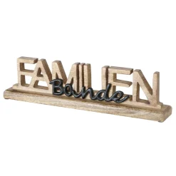 Boltze Deko Schriftzug Familien-Bande