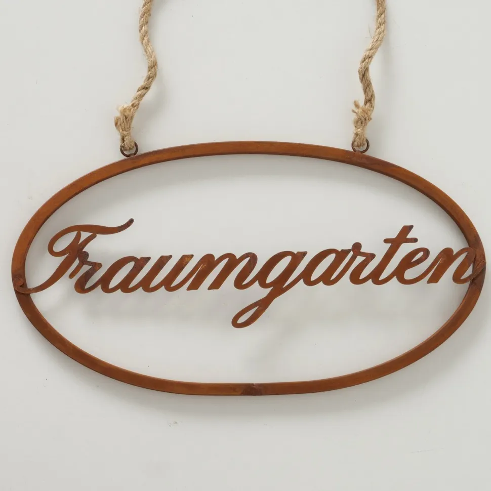 Boltze 3er Set Schild Traumgarten