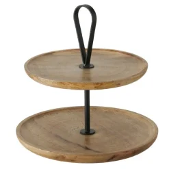 Boltze Etagere Kabir aus Holz