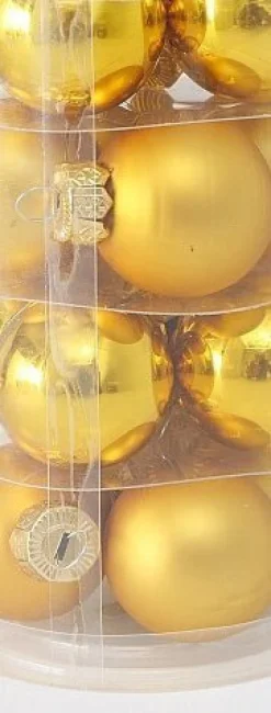 Boltze Große Weihnachtskugeln Ø 10 cm, 4 tlg
