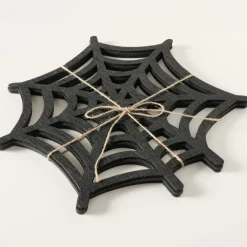 Boltze Halloween Tischset Webba, 4 tlg.