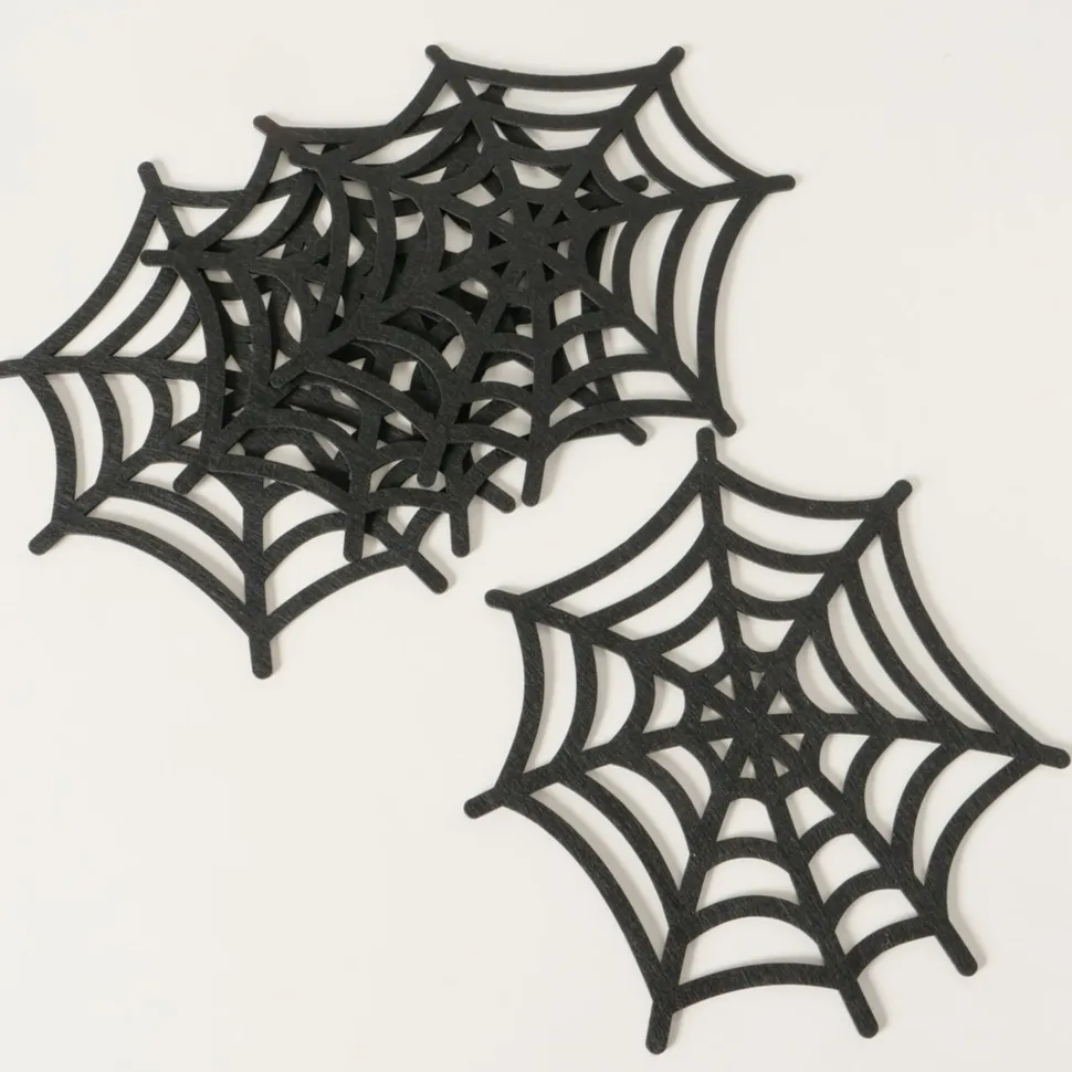 Boltze Halloween Tischset Webba, 4 tlg.