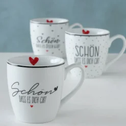 Boltze Jumbobecher Schön 480 ml 3er-Set