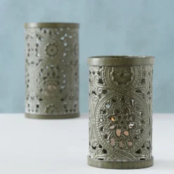 Boltze Kleine Windlichter Greta 2er Set