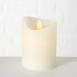 Boltze LED Kerze Bino mit Timer und Swing Flame
