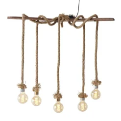 Boltze Pendelleuchte Toko Jute