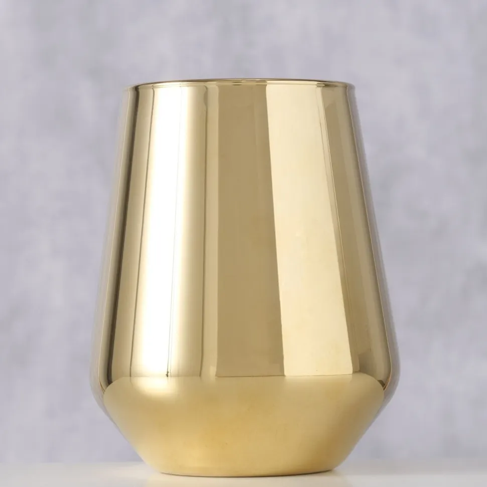 Boltze Trinkglas Adora metallic