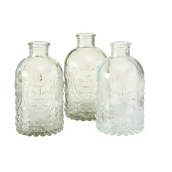 Boltze Vase Country Glas 3er