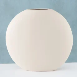 Boltze Vase Matteo grau