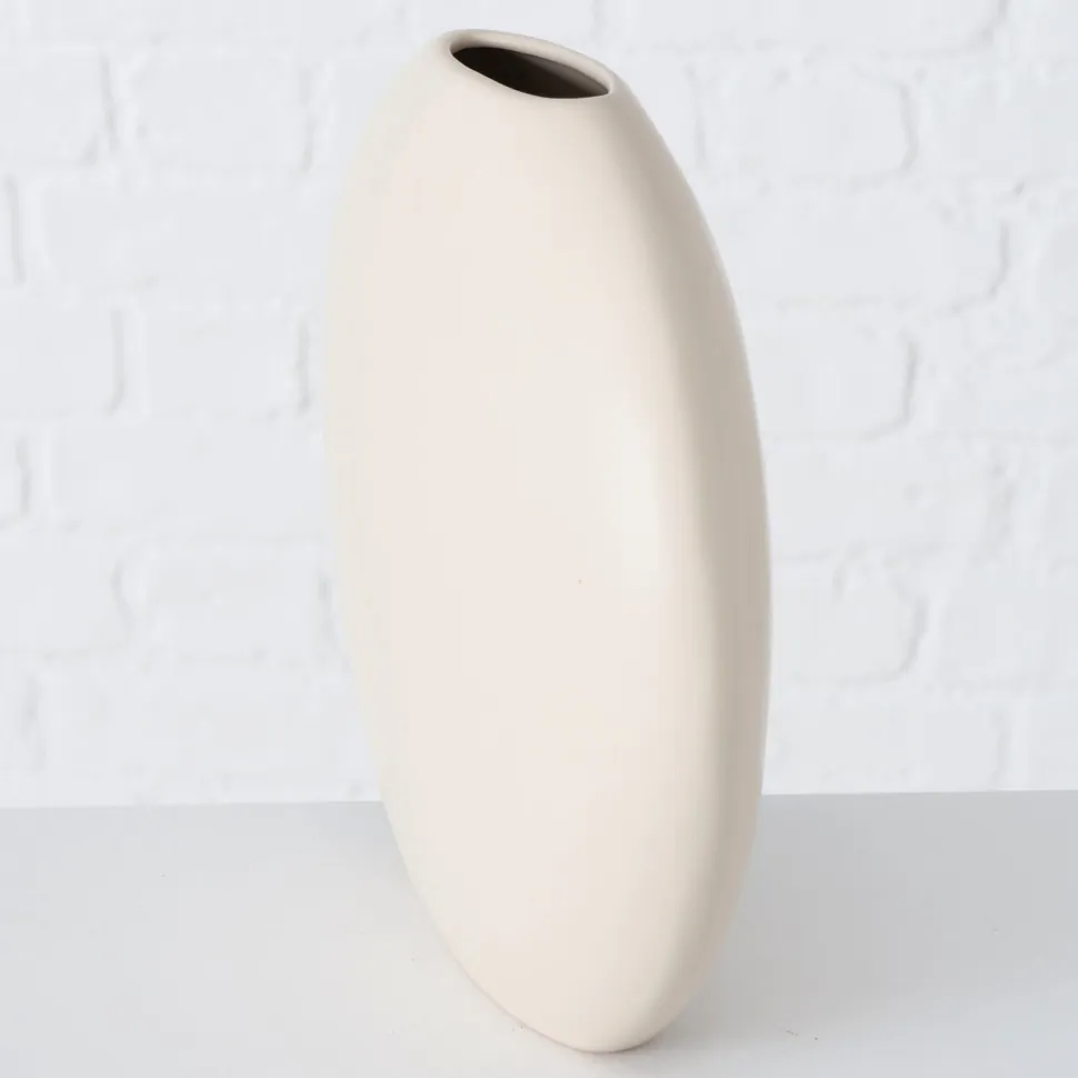 Boltze Vase Matteo grau
