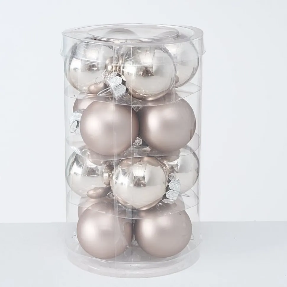 Boltze Weihnachtskugeln Ø 4 cm, 16 tlg