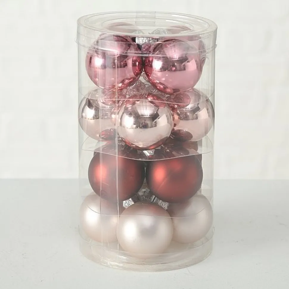 Boltze Weihnachtskugeln Ø 4 cm, 16 tlg