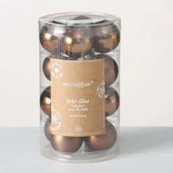 Boltze Weihnachtskugeln Ø 4 cm, 16 tlg