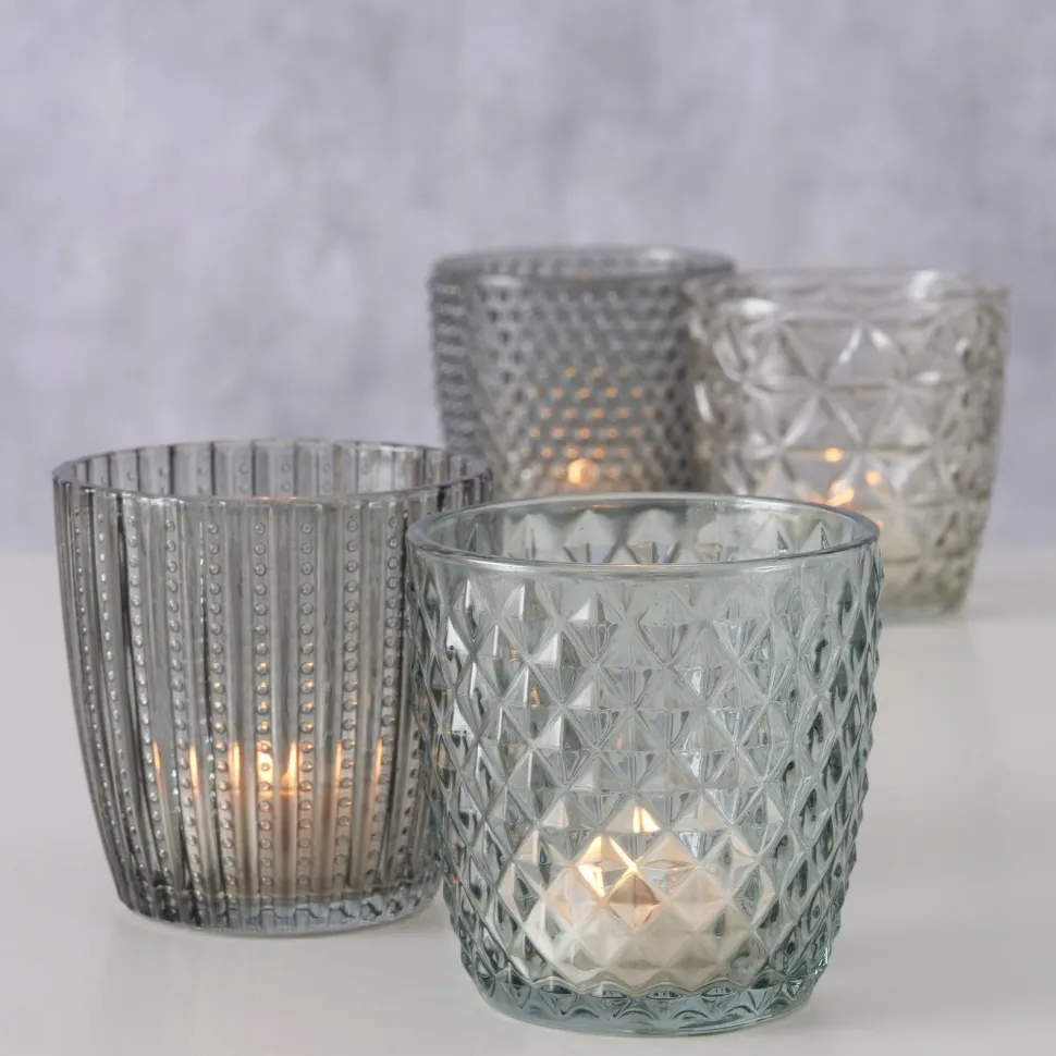 Boltze Windlicht Marilu 4er Set