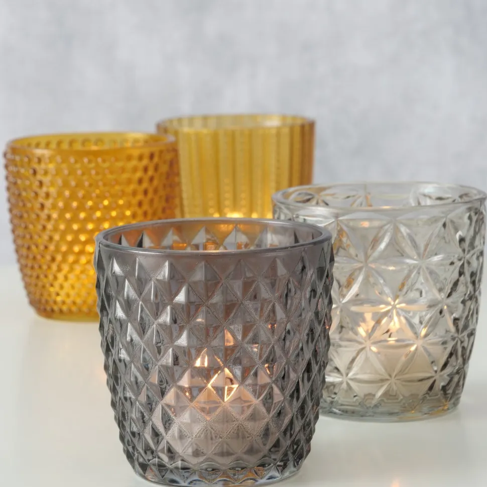 Boltze Windlicht Marilu 4er Set