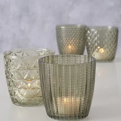 Boltze Windlicht Marilu 4er Set