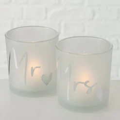 Boltze Windlicht Marry 2er Set