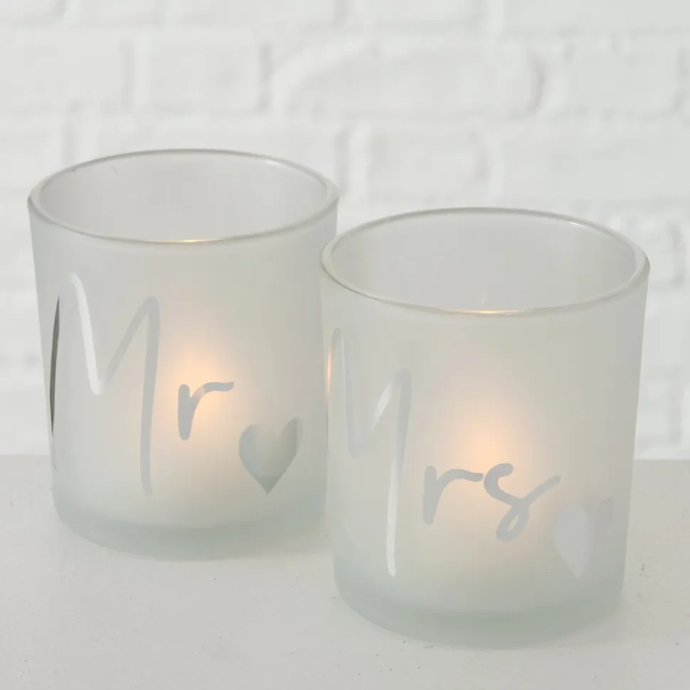 Boltze Windlicht Marry 2er Set
