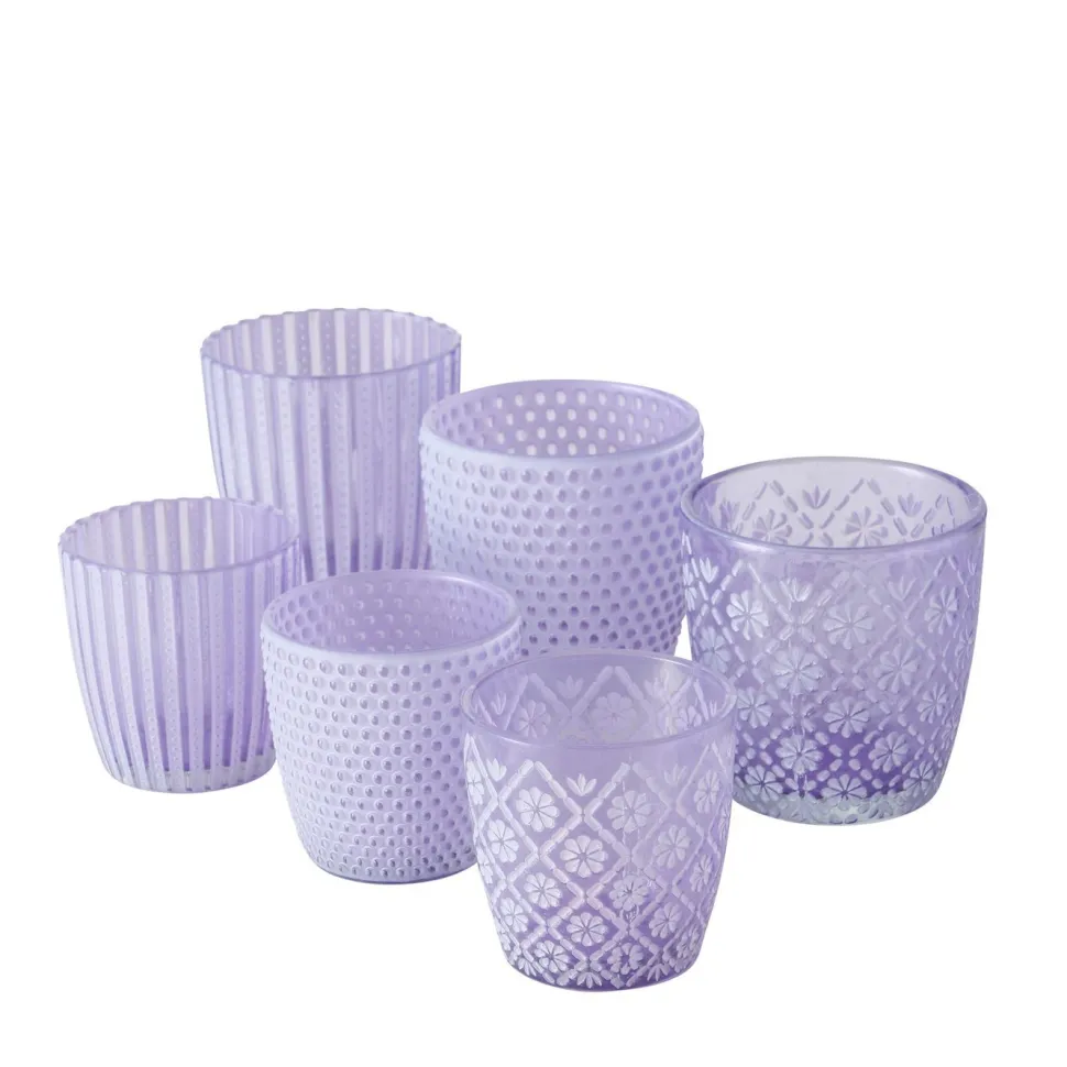 Boltze Windlicht Patty 6er-Set