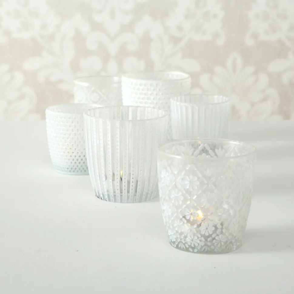 Boltze Windlicht Patty 6er-Set
